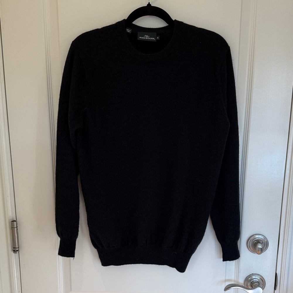 Rodd & Gunn Men's Black Crewneck Sweater